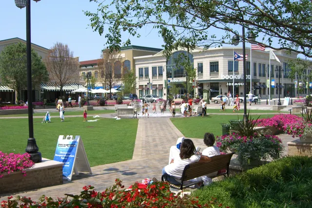 The Greene Town Center in Beavercreek, Ohio