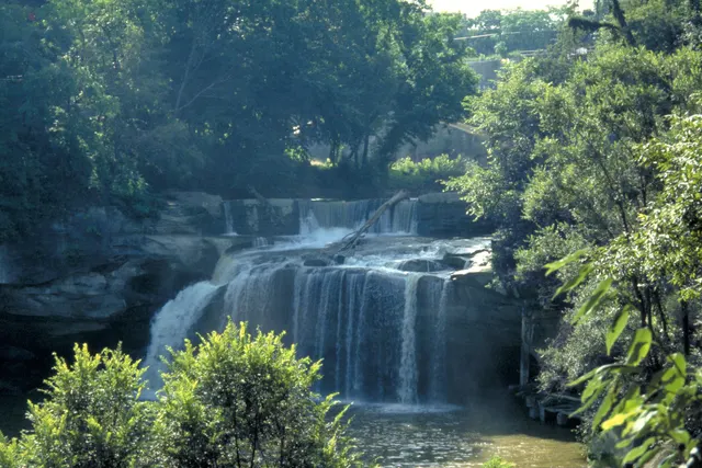 East Falls on the Black River in Elyria, Ohio