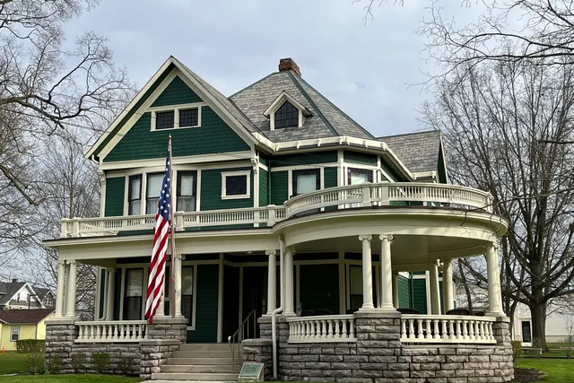 The Warren G. Harding Home in Marion, Ohio